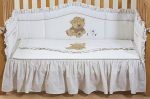 Giovanni Комплект в кроватку Teddy Ivory (Тедди Айвори) 4 предмета