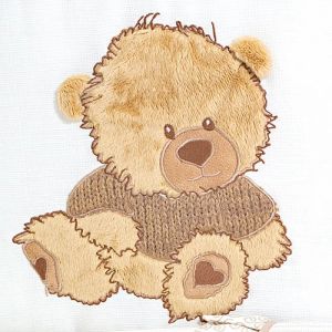 Giovanni Комплект в кроватку Teddy Ivory (Тедди Айвори) 4 предмета